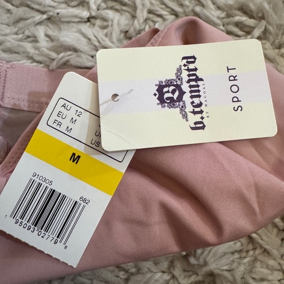 B.TEMPT’D WACOAL 901305 SPORT PINK BRALETTE BRA SZ M NWT - Picture 4 of 4